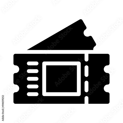 Lottery glyph icon