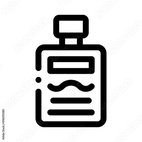 aftershave line icon