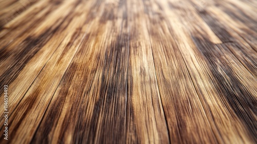 Dark brown wood planks, textured surface.