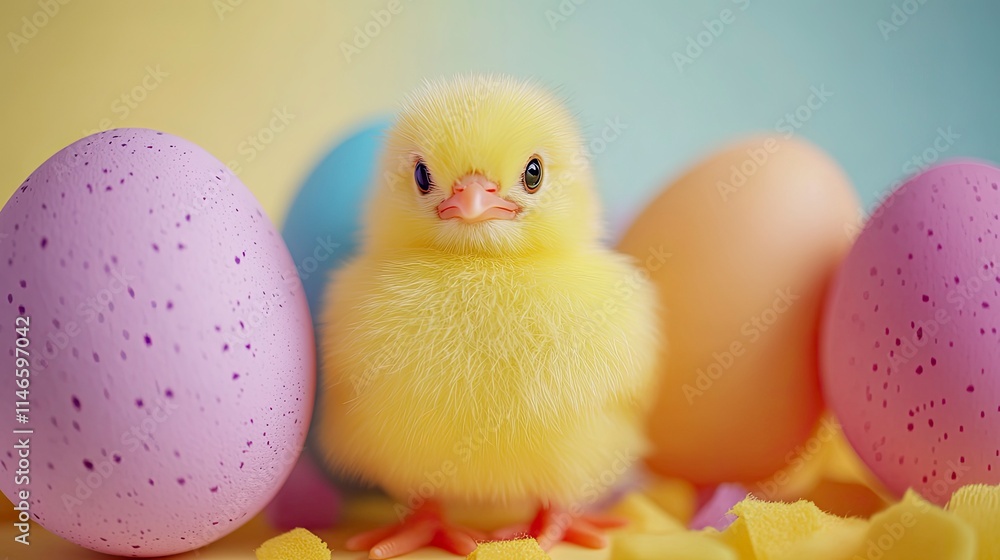 Easter eggs on a bright background. Easter celebration concept. Colorful easter handmade decorated Easter eggs. Place for text. Copy space. Easter eggs on a bright background. Easter celebration concept. Colorful easter handmade decorated Easter eggs. Place for text. Copy space.