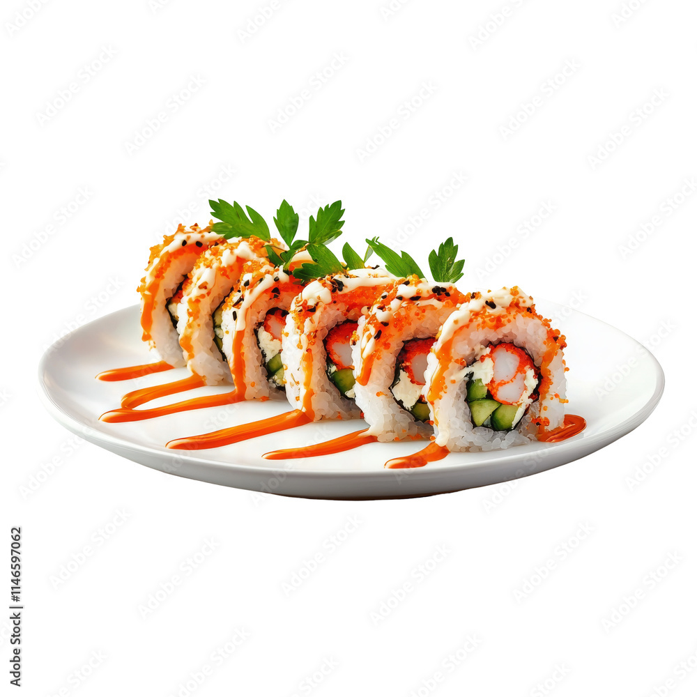 Delicious sushi rolls restaurant food photography cozy setting close-up Delicious sushi rolls restaurant food photography cozy setting close-up