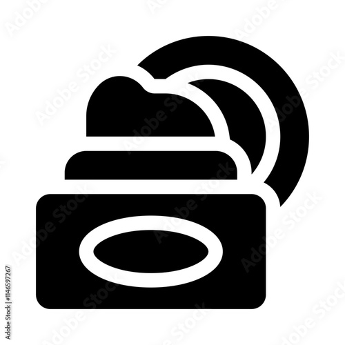 moisturizer glyph icon