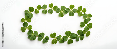 Green leaves and vines frame leaves and grass photo