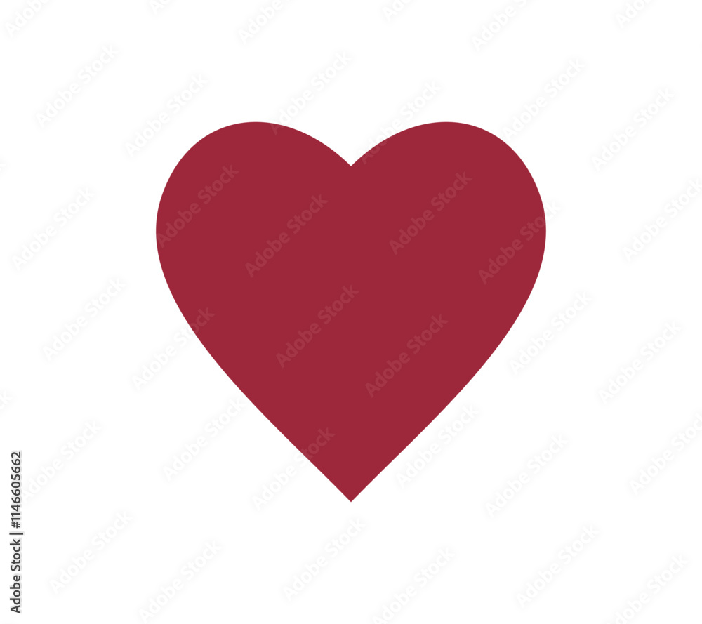 red heart isolated on white beckground. Heart vector icons. Set of love symbols. red heart icon red heart isolated on white beckground. Heart vector icons. Set of love symbols. red heart icon