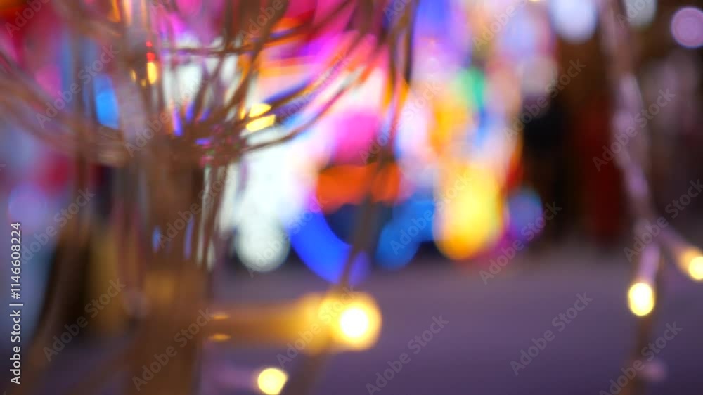 Christmas and New Year’s decorative lights and decorations Christmas and New Year’s decorative lights and decorations