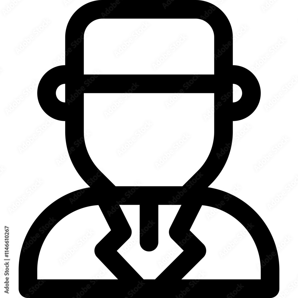 teacher education icon style outline teacher education icon style outline