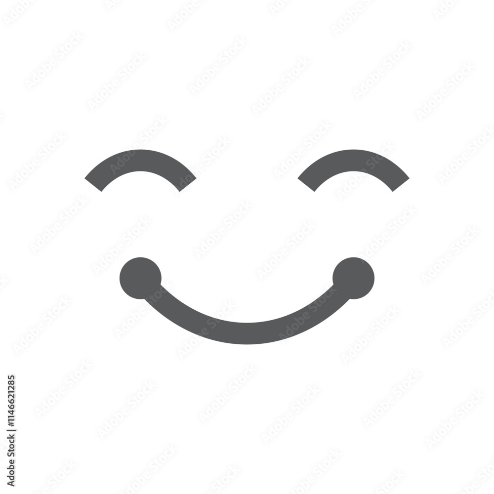 Smile Logo Template Icon