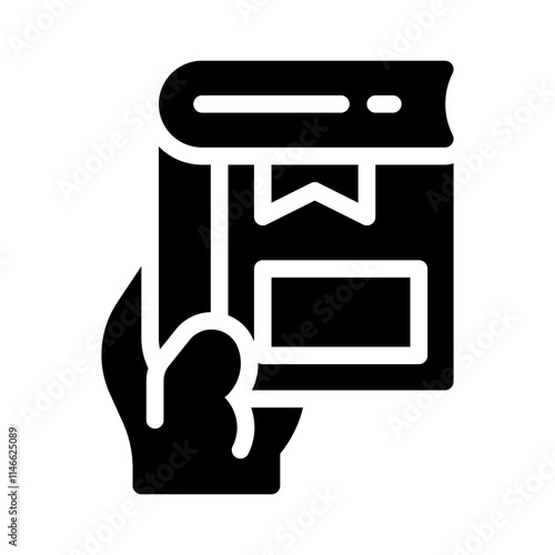 lending glyph icon