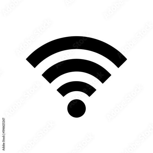 Wi-Fi Symbol Illustration