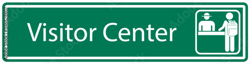 Park sign visitor center