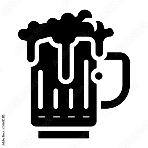 beer alcohol drink glyph icon