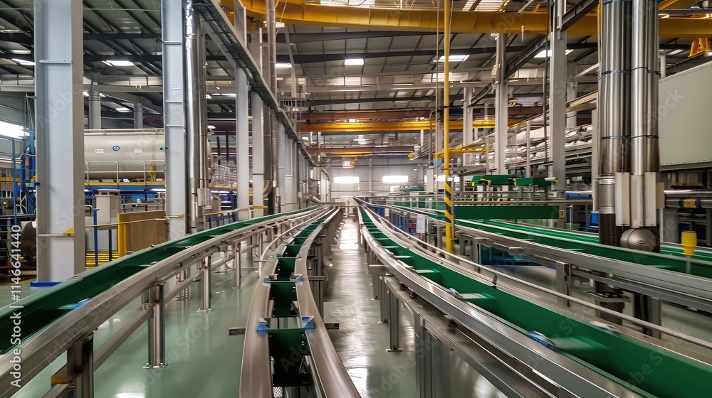 Advanced Automated Factory Production Line Advanced Automated Factory Production Line