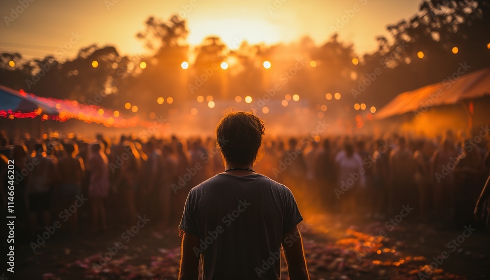Fototapeta premium person in the park