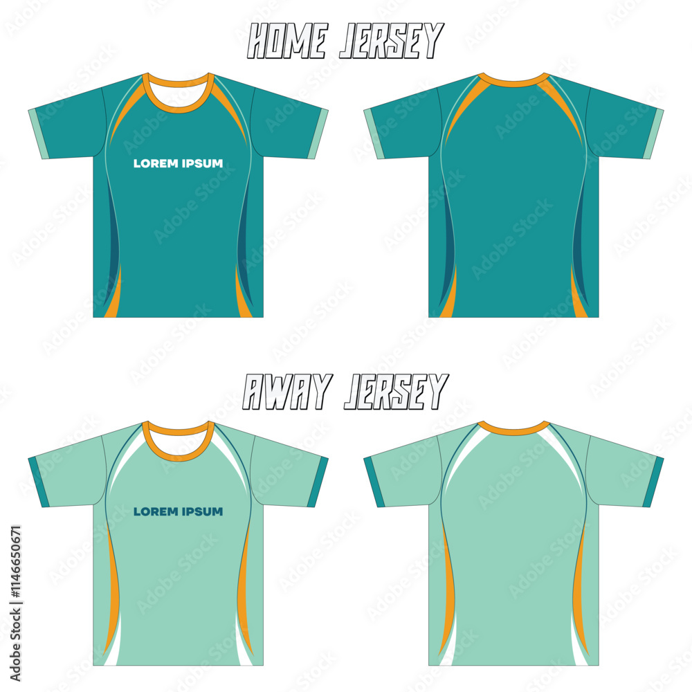 retro style jersey design template with cut and sew fabric apparel retro style jersey design template with cut and sew fabric apparel