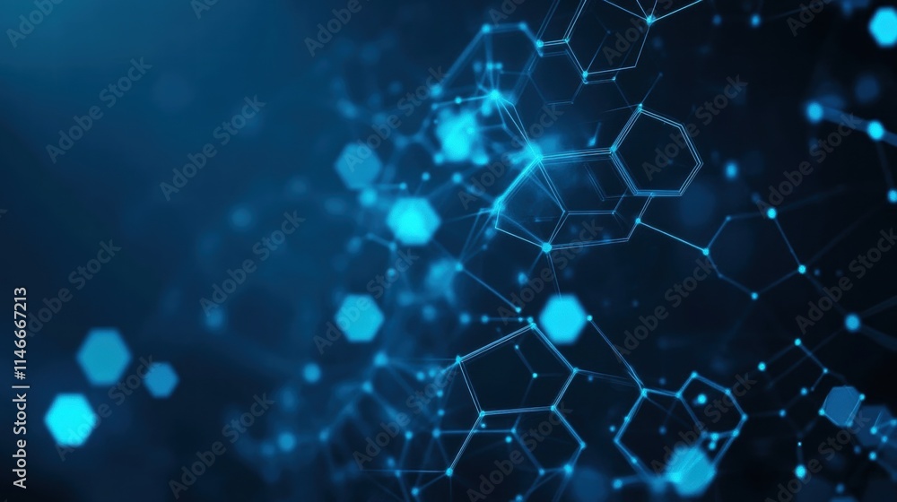 abstract blue network connection background abstract blue network connection background