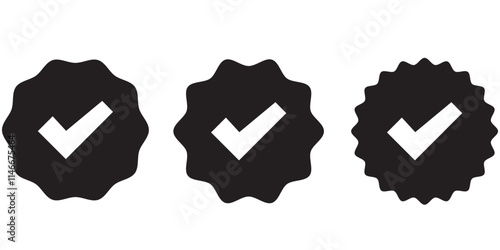 Green check mark and red cross icon set, circle, and square. Tick symbol  . Hand-drawn checkmark illustration. transparent Green check mark, circle white tick symbols