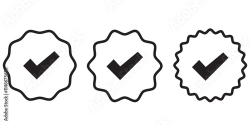 Green check mark and red cross icon set, circle, and square. Tick symbol  . Hand-drawn checkmark illustration. transparent Green check mark, circle white tick symbols