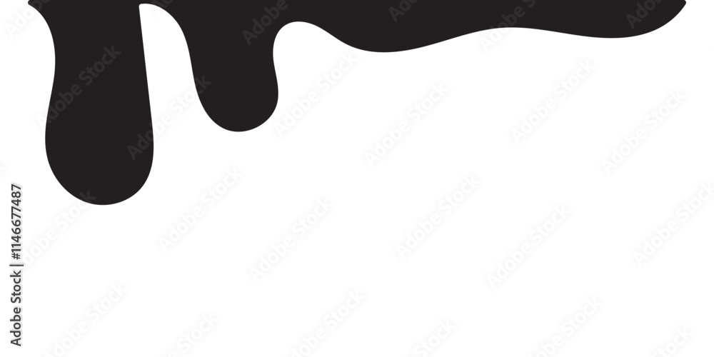 Flow ink drops. Splash oil flowing and drip. Splatter and droplet of black liquid. Abstract stain and blob of paint - vector desin element. Illustration isolated on white background.
Flow ink drops. Splash oil flowing and drip. Splatter and droplet of black liquid. Abstract stain and blob of paint - vector desin element. Illustration isolated on white background.