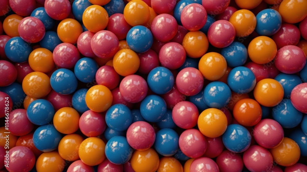 Colorful glossy balls, vibrant, and playful. Colorful glossy balls, vibrant, and playful.