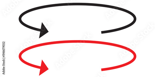 Round and Rotation arrow icon with angle 45, 90, 180, 360 degrees vector illustration. angles of turn swivel icon 45 to 360 degrees icon.