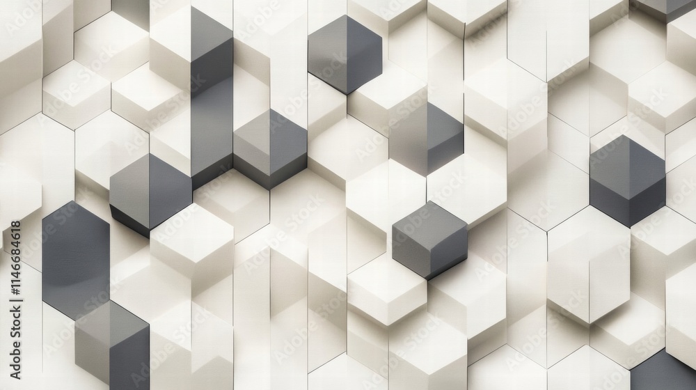 abstract geometric hexagon pattern background abstract geometric hexagon pattern background