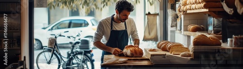 Traditional Baker Preparing...