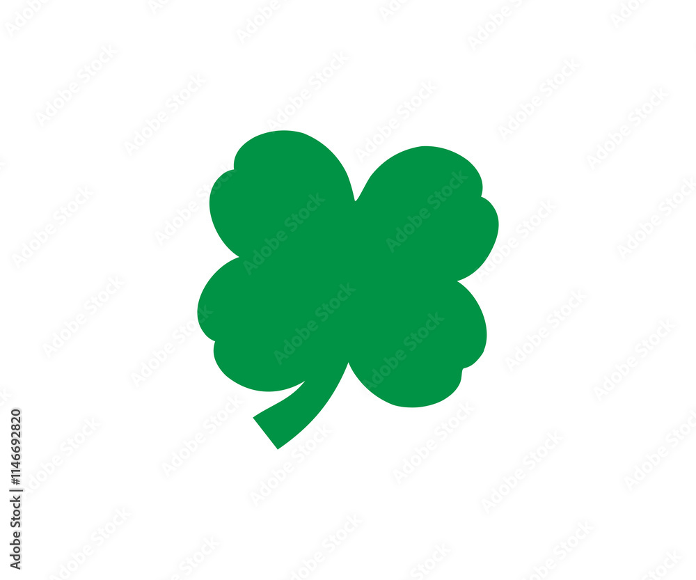 Clover leaf icon. Four-leaf clover green. Leaf clover flat illustration on transparent background PNG.
Clover leaf icon. Four-leaf clover green. Leaf clover flat illustration on transparent background PNG.