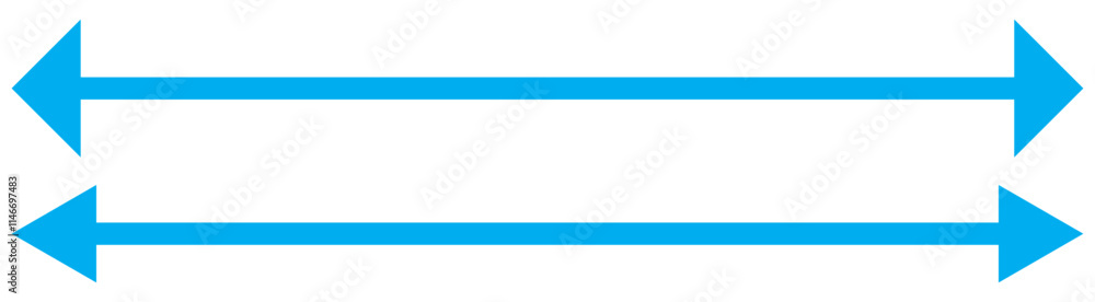 Blue long dual arrow icon vector. Simple dual arrow icon . Dual arrow Vector illustration. Double arrow icon . two side arrows icon vector. Double arrow icon. Vector illustration of blue dual arrow. Blue long dual arrow icon vector. Simple dual arrow icon . Dual arrow Vector illustration. Double arrow icon . two side arrows icon vector. Double arrow icon. Vector illustration of blue dual arrow.