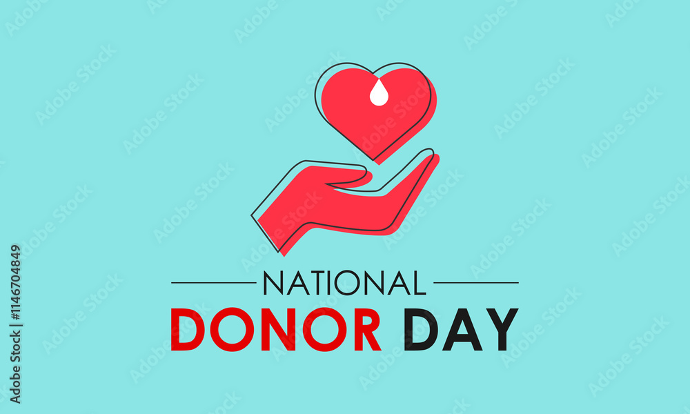 Vector graphic of on the theme of National Organ Donor day observed each year on February 14th. Organ, eye and tissue donation. Banner poster, flyer and background design template. Vector illustration Vector graphic of on the theme of National Organ Donor day observed each year on February 14th. Organ, eye and tissue donation. Banner poster, flyer and background design template. Vector illustration