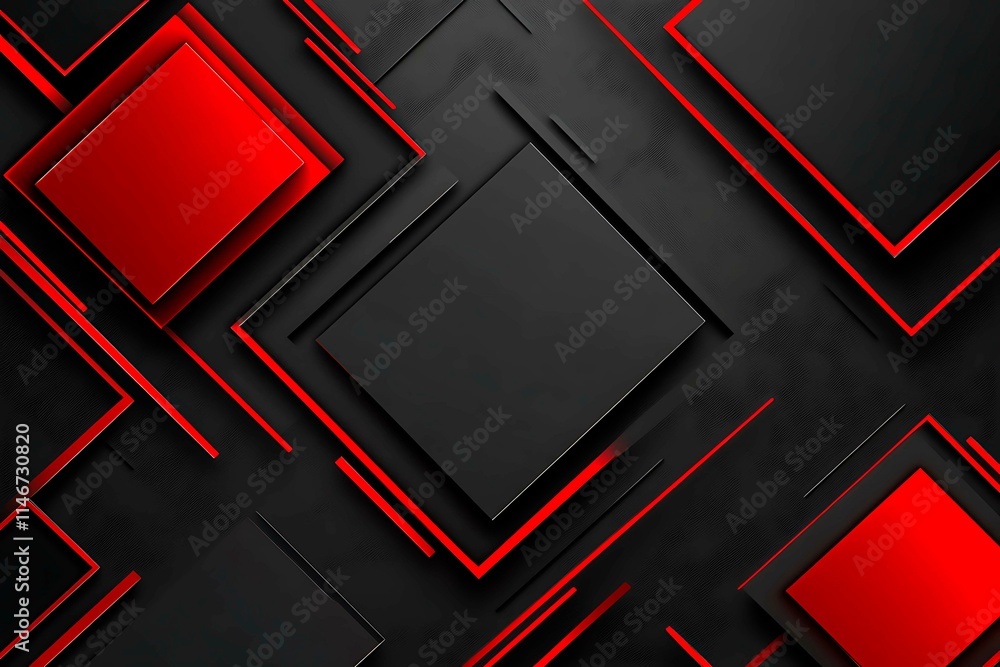 Dynamic technology-inspired abstract background with sharp red, black, and silver lines, creating a sleek and futuristic digital design. Dynamic technology-inspired abstract background with sharp red, black, and silver lines, creating a sleek and futuristic digital design.