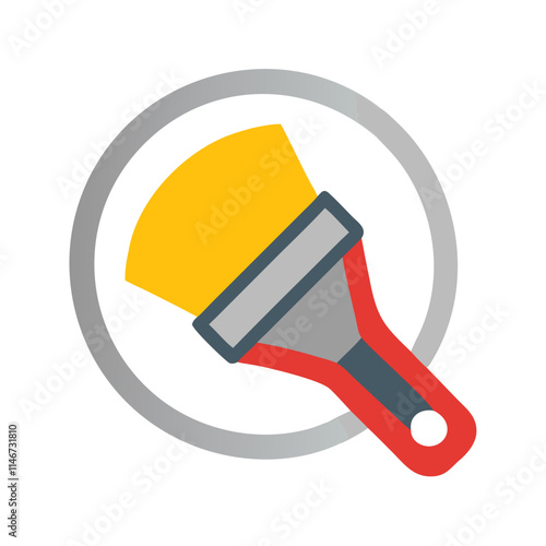  Colorful Paint Scraper Vector for Construction and DIY Projects