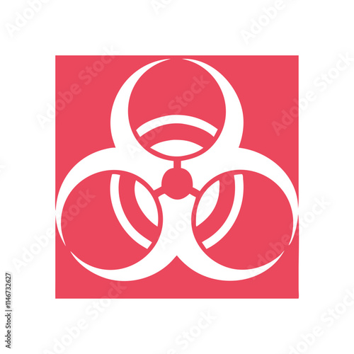  Biohazard Vector for Safety and Hazard Warning Signage