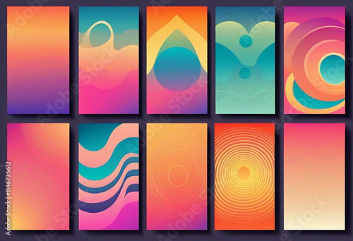Vibrant Abstract Backgrounds for Modern Designs