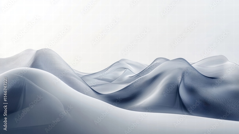 Fototapeta premium abstract gray landscape