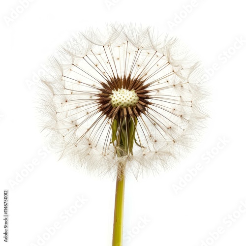 Wallpaper Mural Close up of a dandelion seed head displaying its delicate parachute like seeds, ready to be dispersed by the wind Torontodigital.ca