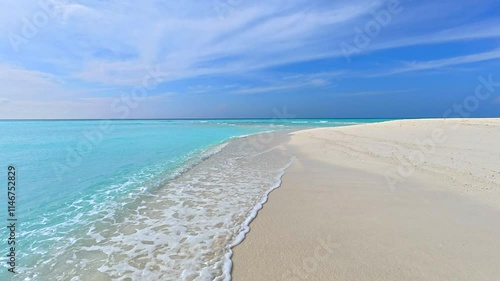 Maldives, beautiful nature on Fulhadhoo Island photo