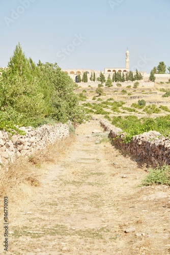 The historic city of Midya in southeast Turkey, known for its ancient Syriac Orhtodox churches photo