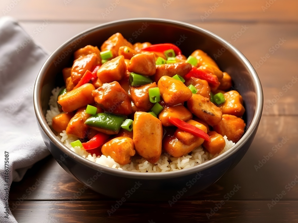 Kung Pao Chicken Extravaganza - A spicy stir-fry that dances on your palate Kung Pao Chicken Extravaganza - A spicy stir-fry that dances on your palate