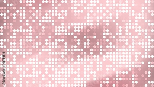 Abstract Rose Gold Dotted Pattern Background