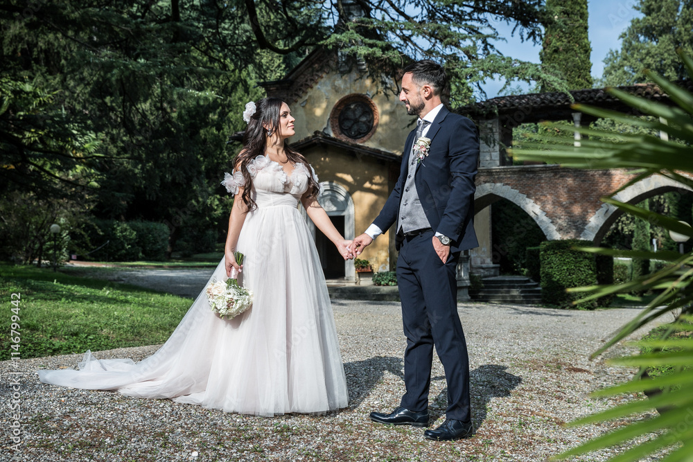 Fototapeta premium Sposi