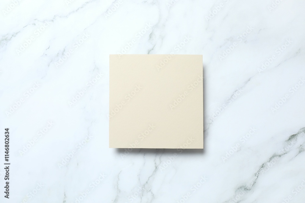 Paper card on color background. Empty greeting card for text design Paper card on color background. Empty greeting card for text design