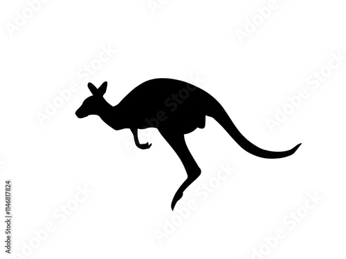 kangaroo silhouette