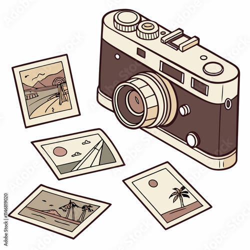 vintage photo camera