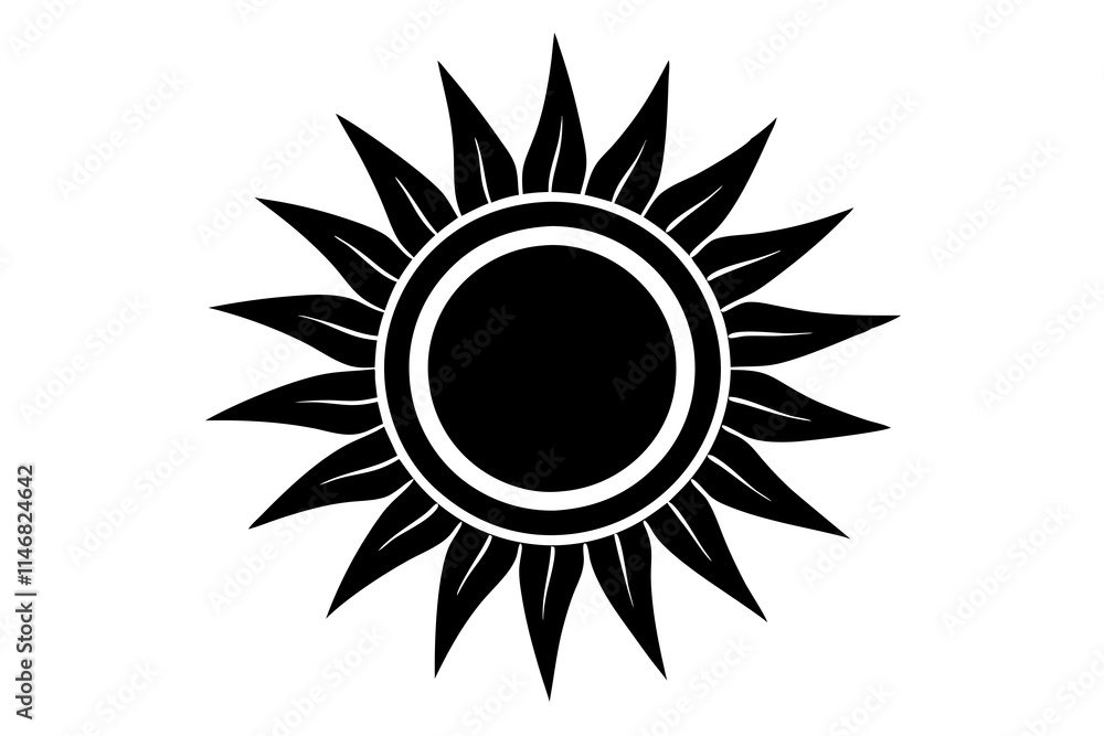 sun and flower sun and flower