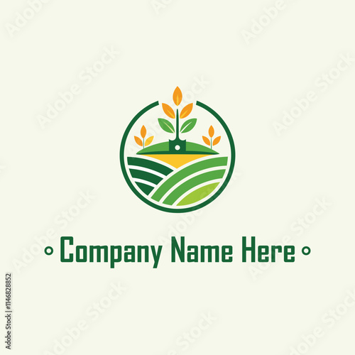 Agriculture logo vector 