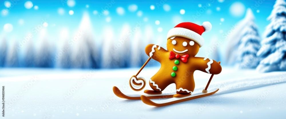 Cute cartoon teddy bear, Santa hat, winter scarf, sledding, snowy landscape, pine forest, bright blue sky, snowflakes, cheerful, holiday spirit, colorful, whimsical, 3D rendering, high detail, vibrant Cute cartoon teddy bear, Santa hat, winter scarf, sledding, snowy landscape, pine forest, bright blue sky, snowflakes, cheerful, holiday spirit, colorful, whimsical, 3D rendering, high detail, vibrant