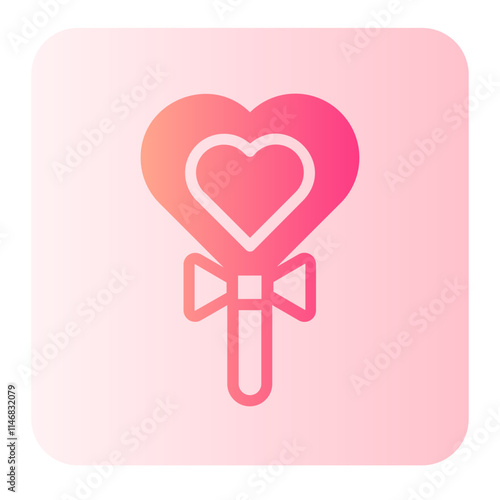 lolipop gradient icon
