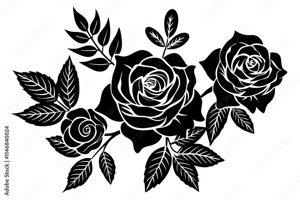 rose flower vector rose flower vector
