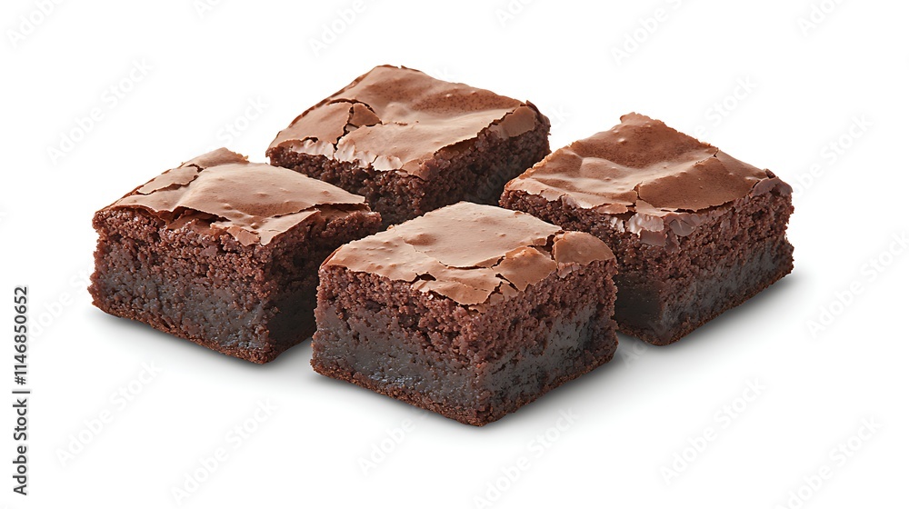Delicious Chocolate Brownies, Baked Sweet Treats Delicious Chocolate Brownies, Baked Sweet Treats