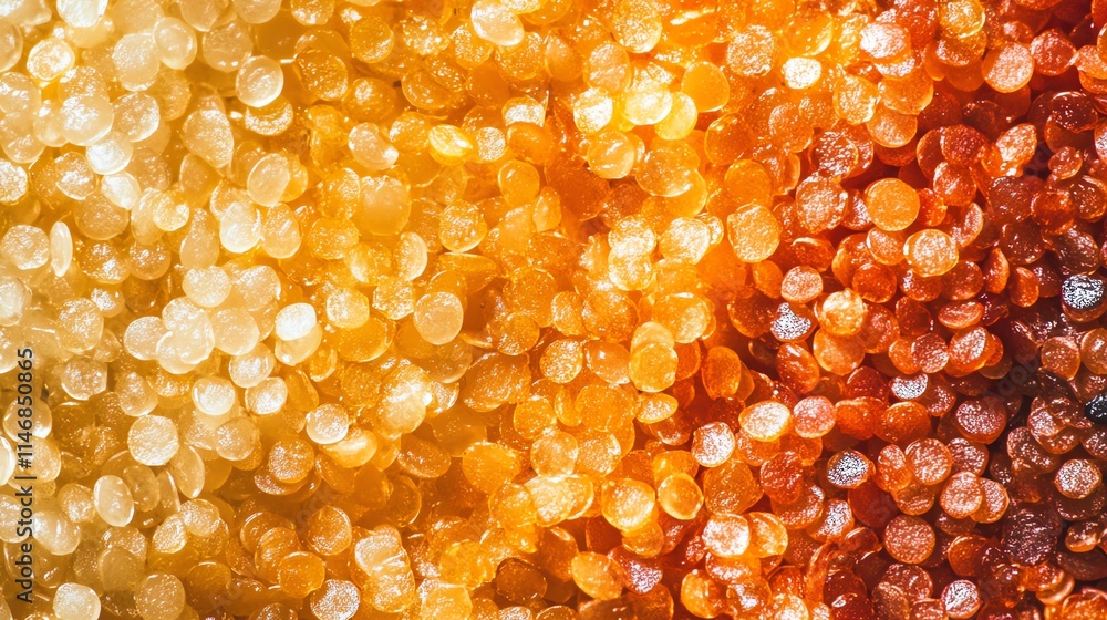 Colorful grains of salt in vibrant tones of yellow and orange. Colorful grains of salt in vibrant tones of yellow and orange.